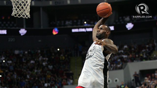 IN VINES: LeBron treats PH fans to dunk show