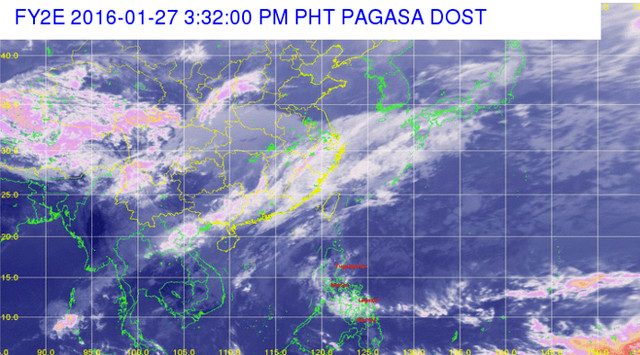 Rainy Thursday for Visayas, Caraga, parts of Luzon