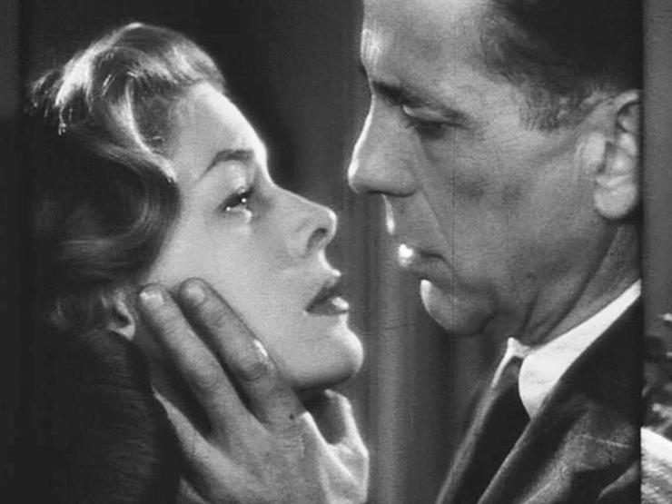 A still of Lauren Bacall and Humphrey Bogart from the trailer for the film Dark Passage (1947). Public domain/via WikiMedia Commons