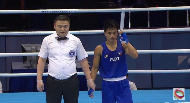 WATCH: PH boxer Bautista destroys Laos foe to reach SEA Games finals