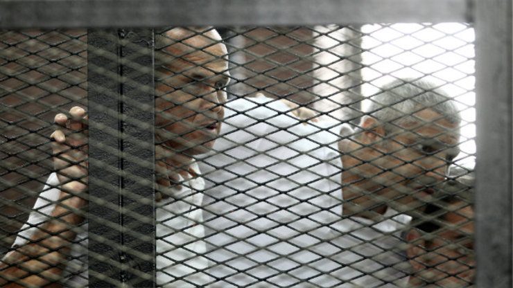 Parents of Al-Jazeera journalist make ‘horrendous’ Egypt jail visit