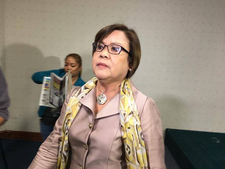 For fear of life, De Lima moves to temporary home