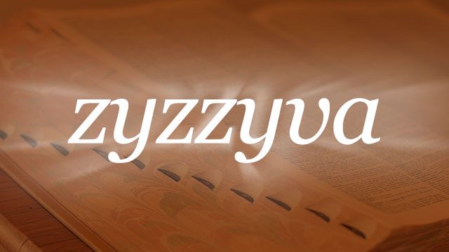 Meet the new last word in English: zyzzyva