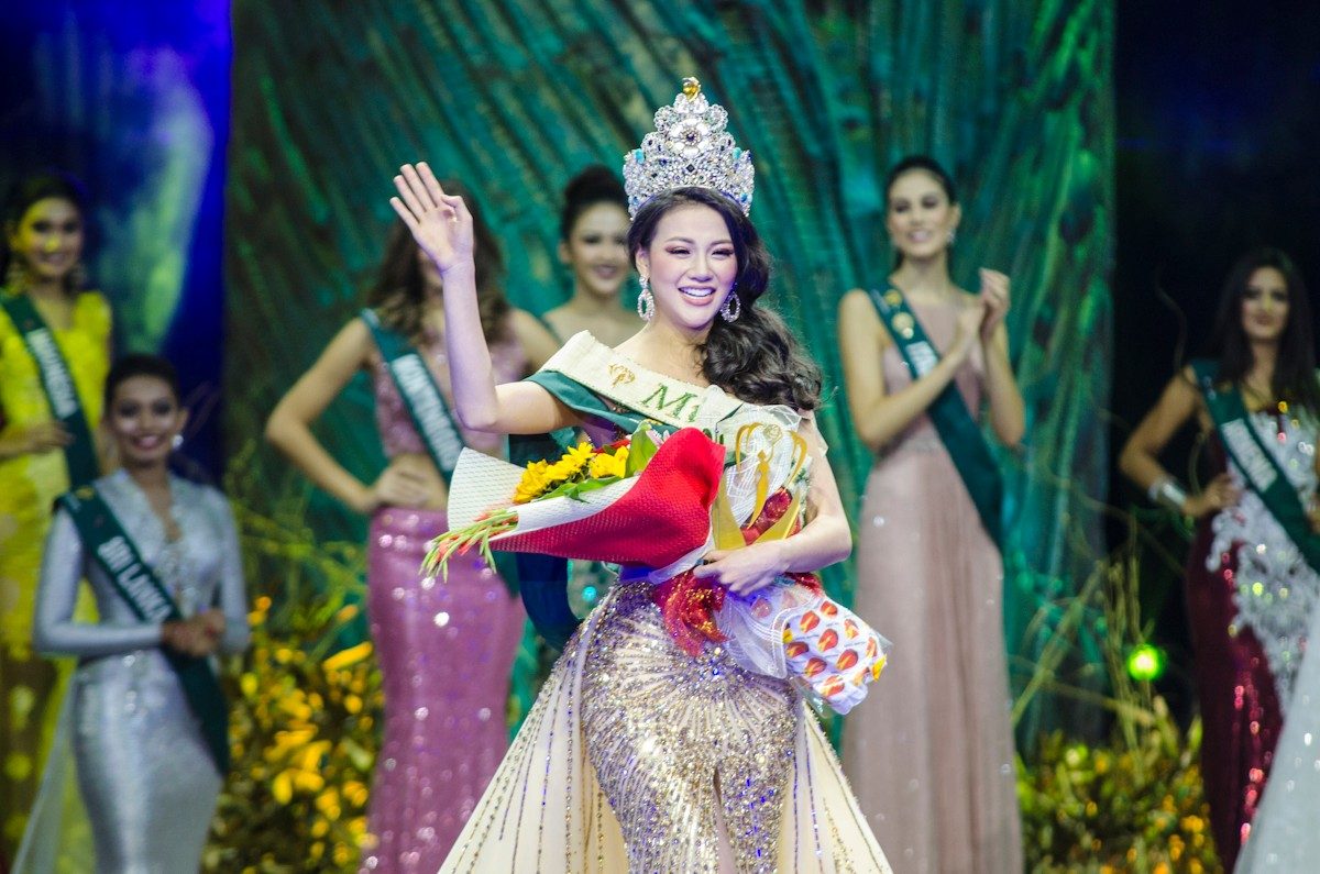 THIS YEAR'S QUEEN. Congratulations to Phuong Khanh Nguyen from Vietnam, 2018's Miss Earth. Photo by Rob Reyes/Rappler 