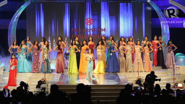 IN PHOTOS: Evening gown competition, Miss World Philippines 2014