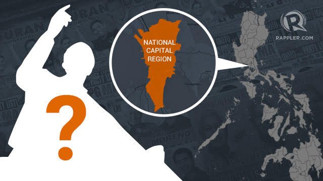 Who is running in Metro Manila | 2016 Elections