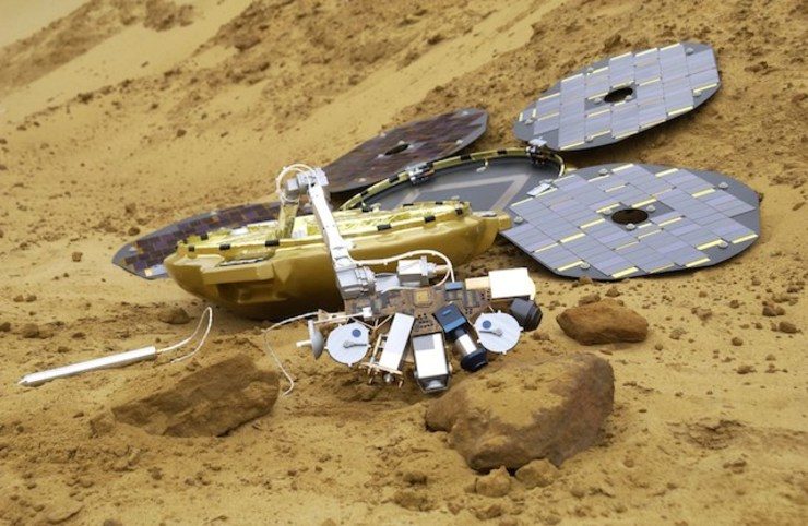 Long-lost British space probe found on Mars – UK agency