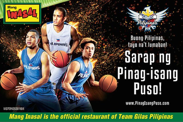 Mang Inasal ignites the nation’s hearts for Gilas Pilipinas