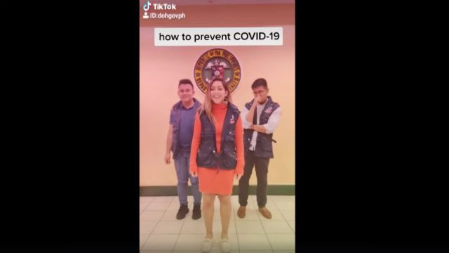 ‘COVID dance challenge’: DOH brings battle vs coronavirus to TikTok
