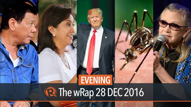 Duterte, SWS survey, Zika virus | Evening wRap