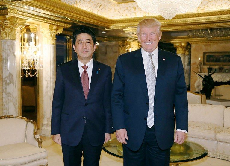 Japan PM confident in Trump’s diplomacy debut