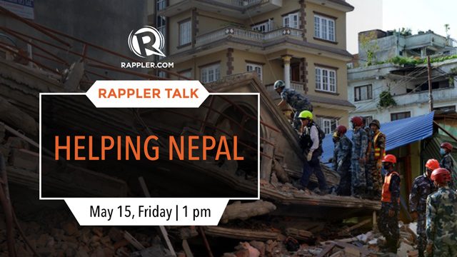 Rappler Talk: Helping Nepal