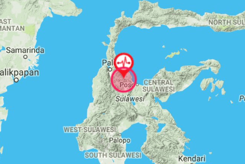 Gempa 6,6 SR guncang Poso