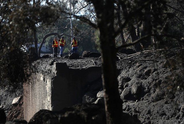 Death toll from California mudslides now 18 – official