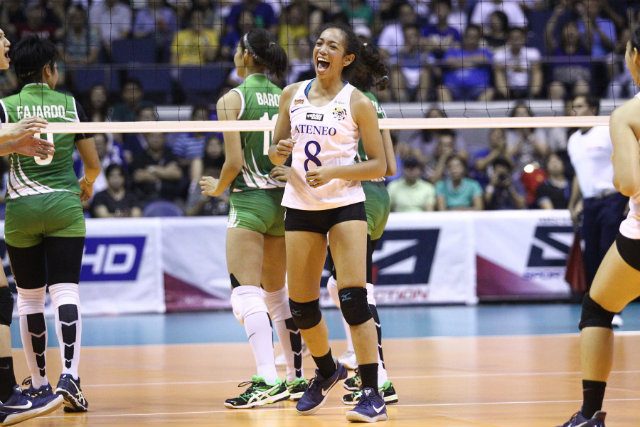 Ateneo Lady Eagles repeat over rivals DLSU to clinch top seed