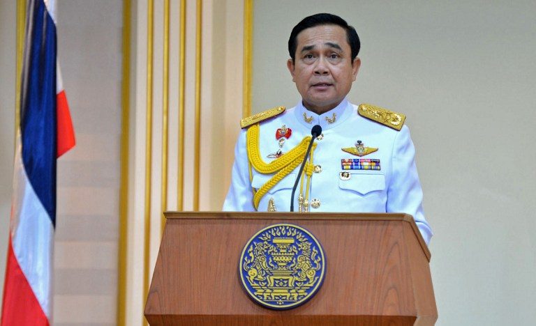 Thai PM departs for Myanmar in first overseas foray