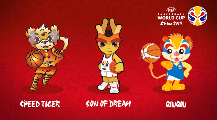 Fiba unveils Basketball World Cup 2019 candidate mascots