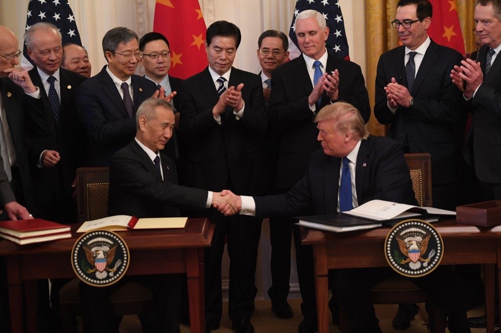 U.S., China sign ‘momentous’ trade deal