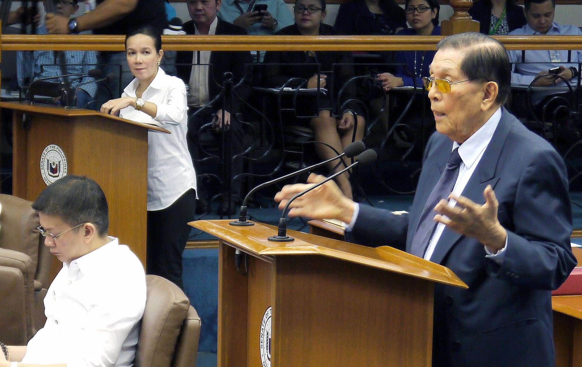 JPE to Grace Poe: What happened to Mamasapano report?