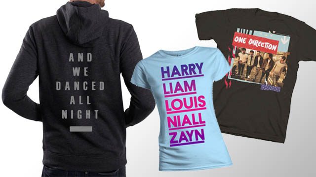 Here’s the official One Direction merchandise for PH fans