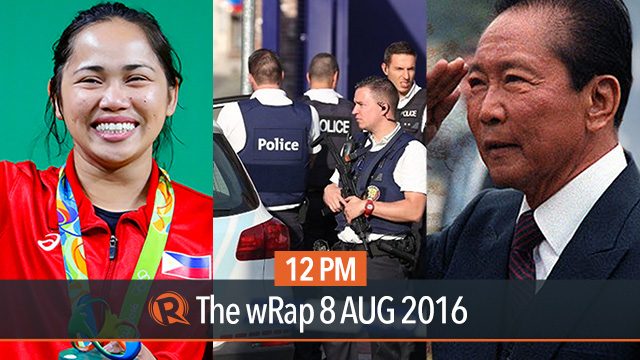 Marcos burial, Olympics, ISIS | 12PM wRap