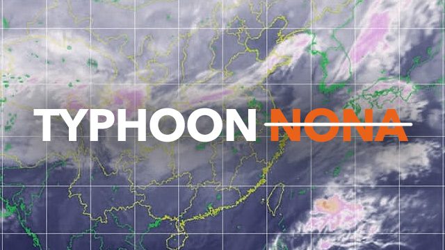 PAGASA drops Nona as typhoon name