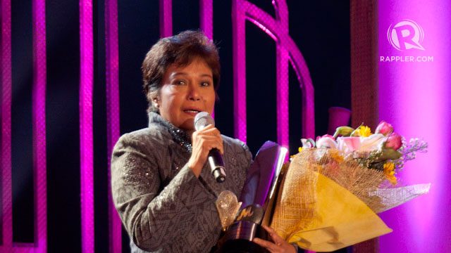 SUPERSTAR. The NCCA said they will ask Malacañang the reason behind Nora Aunor's exclusion from the National Artists list. File photo by Andrew Robles/Rappler