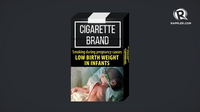 DOH releases templates for scary cigarette packs