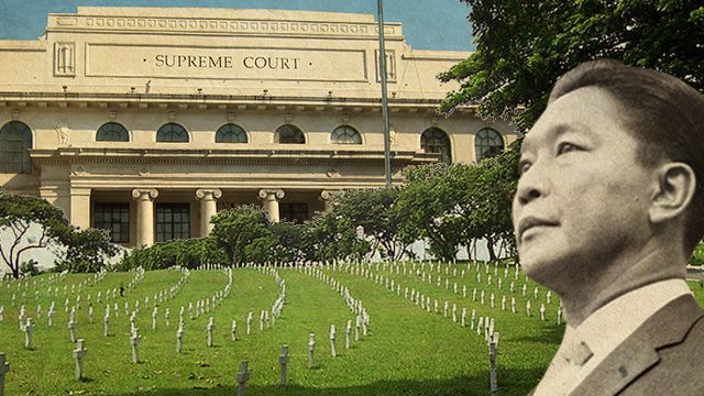 SC consolidates petitions vs Marcos burial, 3rd plea filed