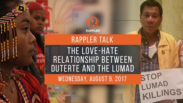 Rappler Talk: The love-hate relationship between Duterte and the Lumad