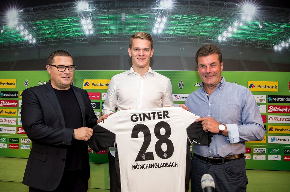 Matthias Ginter resmi pindah dari Dortmund ke Borussia Mochengladbach. Foto dari Twitter/@Borussia_en 