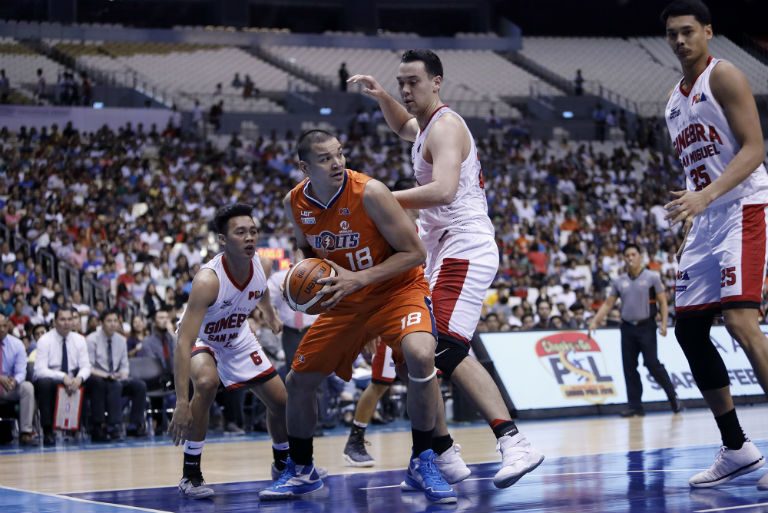 Ballesteros becomes unlikely hero as Meralco turns back Ginebra