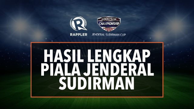 HASIL LENGKAP: Babak penyisihan grup Piala Jenderal Sudirman