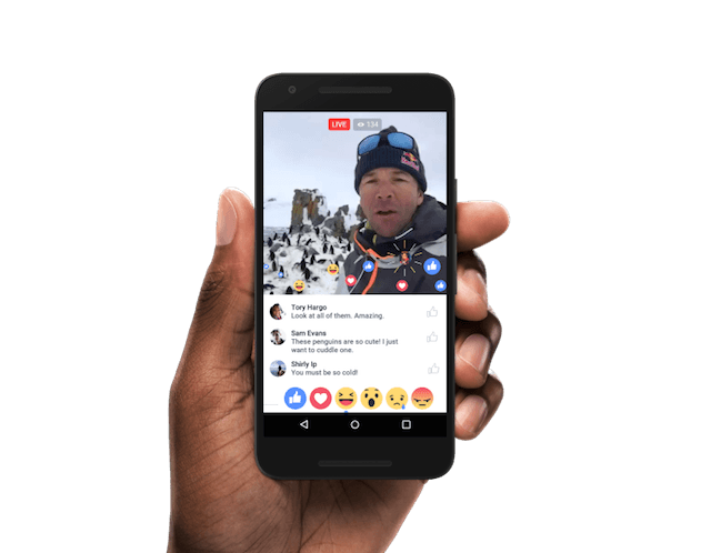 Facebook Live gets new features, more ways to find live videos