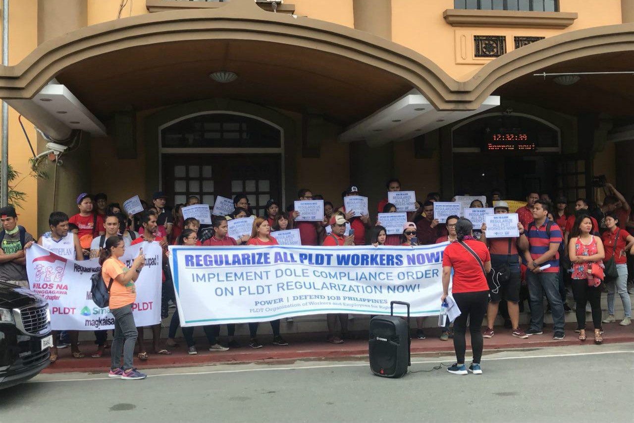 DOLE orders PLDT to regularize workers ‘without conditions’