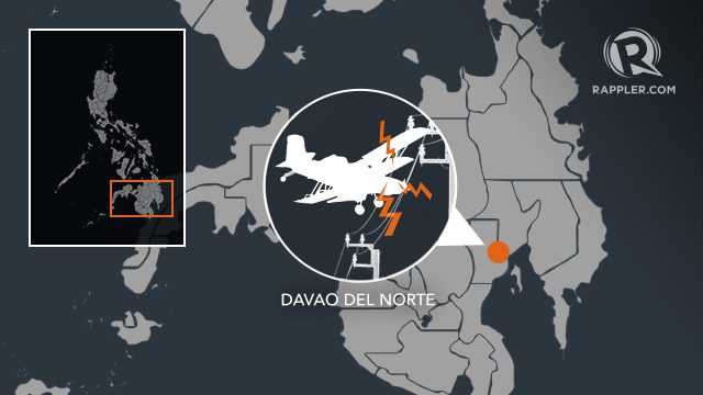 Pilot dies after plane hit live wire in Davao del Norte