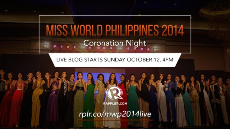 LIVE BLOG: Miss World Philippines 2014 coronation night