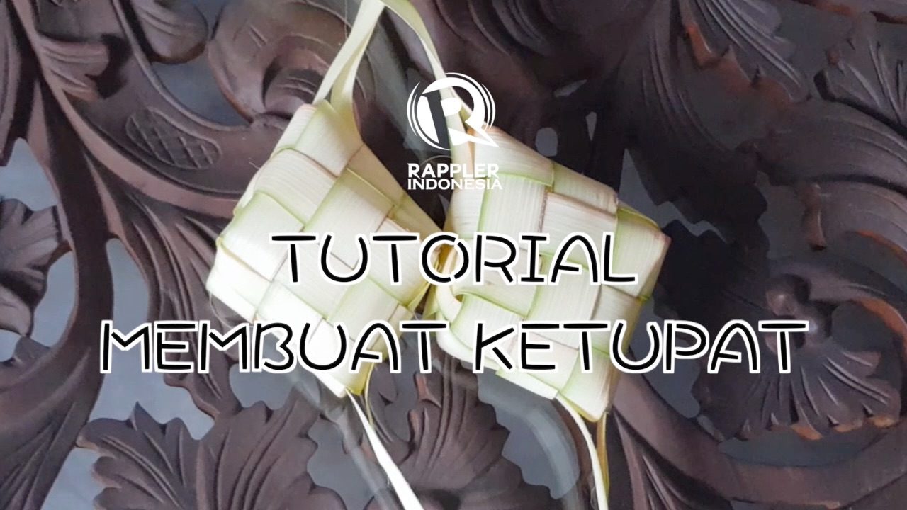 SAKSIKAN: Tutorial membuat ketupat