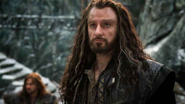 GREEDY KING. Thorin Oakenshield is now suffering from greed and mistrust after regaining his kingdom from the dragon