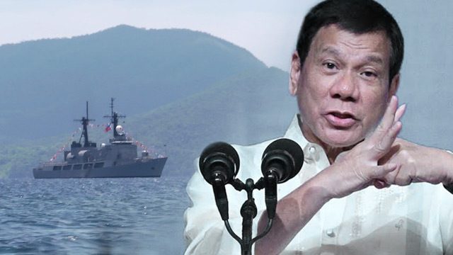 Duterte wants to stop joint patrols in West PH Sea