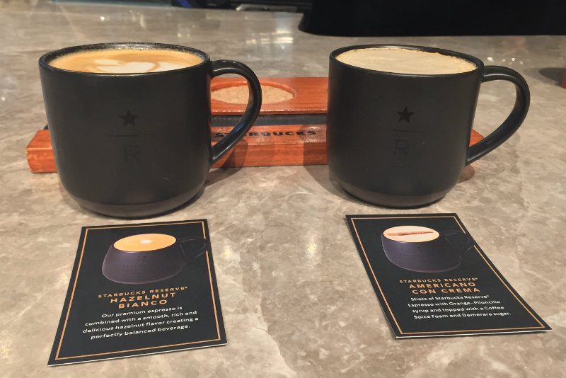 NEW CUPS. These Starbucks Reserve drinks are must-tries.  