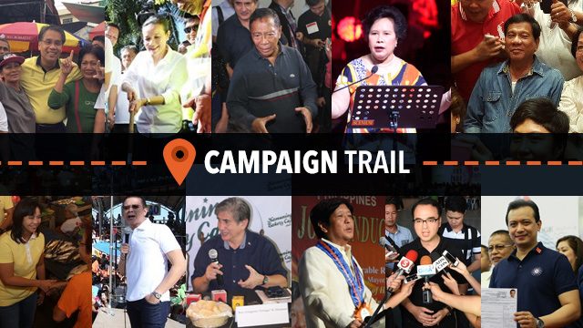 Campaign Trail: Where the candidates are, April 18-24