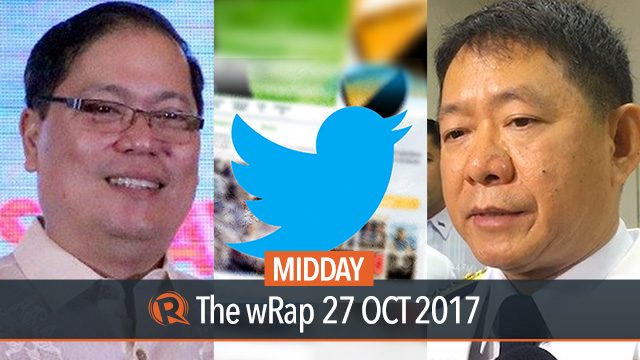 Ombudsman fires Mabilog, Dela Rosa and Año, Twitter on Russia | Midday wRap