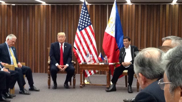 Duterte tells reporters covering Trump meeting, ‘You are spies’