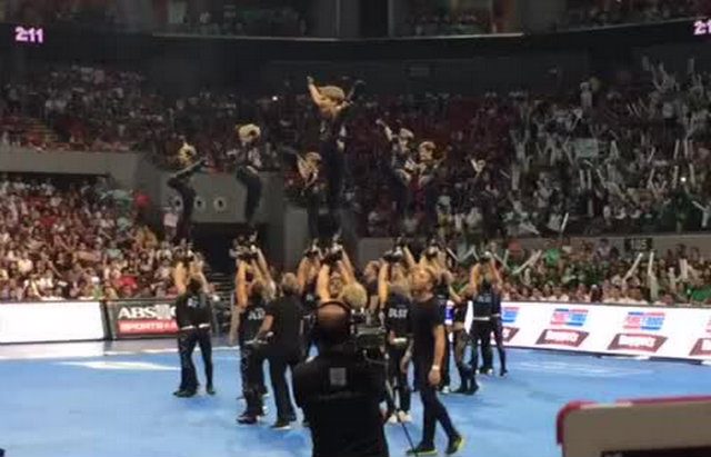 IN VINES: DLSU Animo Squad at 2015 UAAP Cheerdance