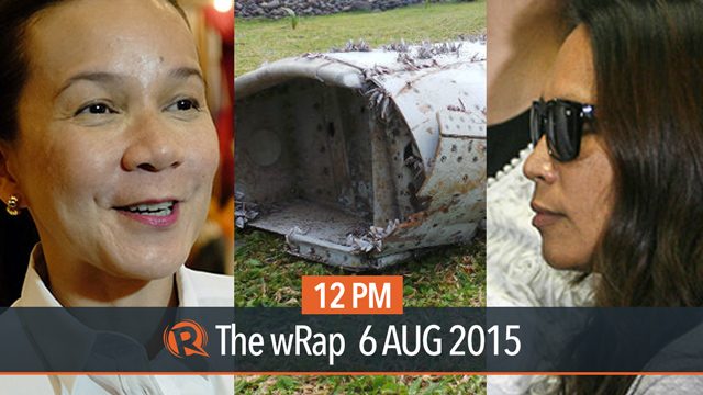 Poe’s 2016 campaign, Veloso’s case, MH370 debris | 12PM wRap