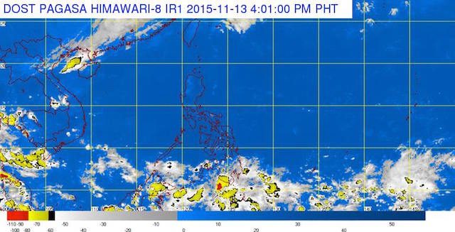 Still cloudy for parts of Mindanao on Saturday