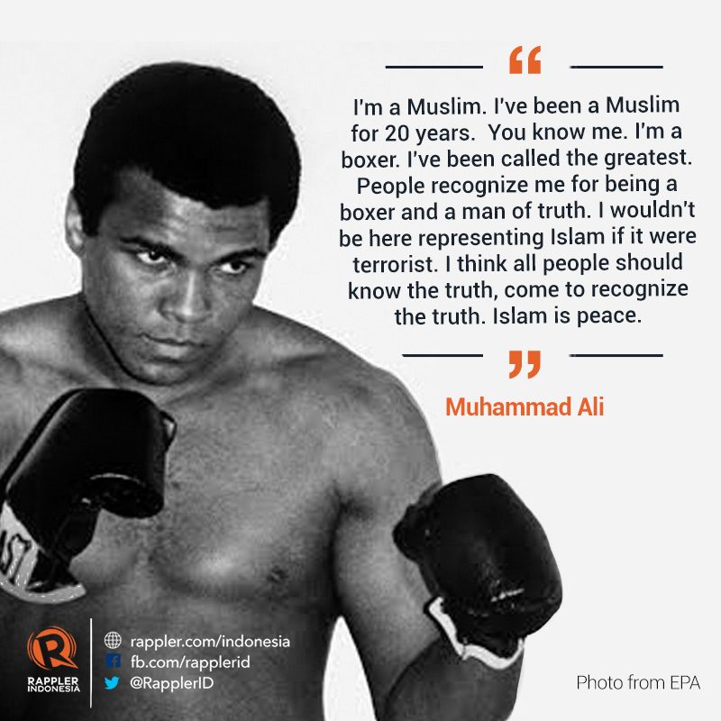 Muhammad Ali: Islam dan Perdamaian
