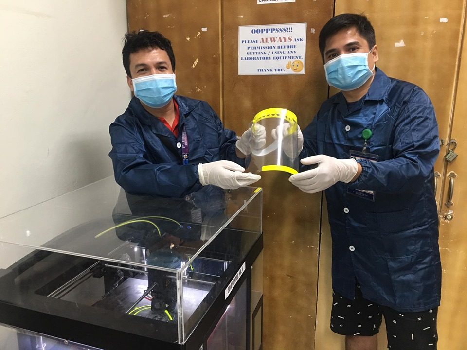 Pisay appeals for help to produce 3D-printed face shields for health workers