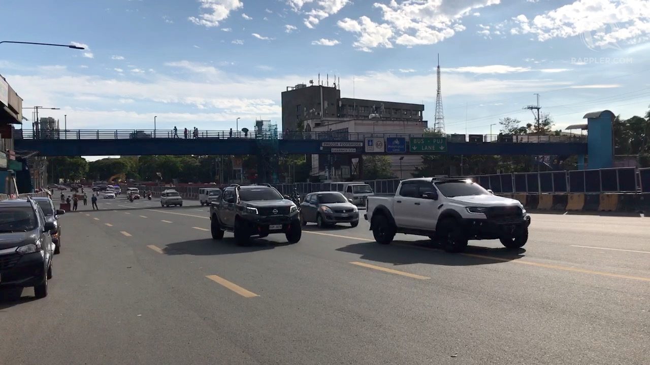WATCH: Traffic in Quezon City on last day of modified ECQ